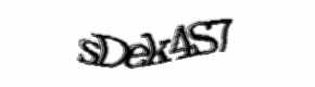 Security check image, please type the characters shown